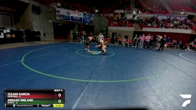 285 lbs Round 2 (8 Team) - Keegan Ireland, Dumas vs Julian Garcia, Hereford