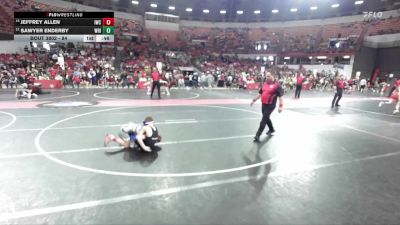 84 lbs 3rd Place Match - Jeffrey Allen, Iowa-Grant Wrestling Club vs Sawyer Enderby, Wrightstown