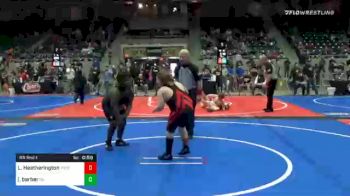 Prelims - Liam Heatherington, Poteau Youth Wrestling Academy vs J'veon Barber, Ok Pitbull Wrestling