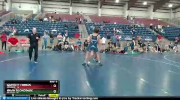 175 lbs Semis & 1st Wrestleback (8 Team) - Garrett Forbes, Oregon2 vs Gavin Blondeaux, NEVADA1