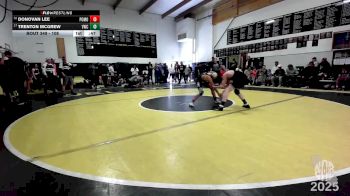 108 lbs Cons. Round 1 - Donovan Lee, Yuba Sutter Combat Wrestling C vs Trenton McGrew, Vacaville Wrestling Club