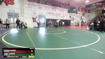 120 lbs Cons. Round 2 - Sophia Nunez, Ventura vs Abby Torres, El Rancho