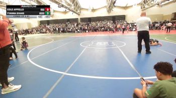60-B lbs Consi Of 8 #1 - Cole Appello, Frost Gang vs Tyanna Evans, Orchard South WC