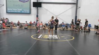 38 lbs Rr Rnd 3 - McKenzie Jones, CT Whale - W vs Khloe Morrow, Mat Demon - W