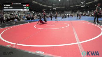 56 lbs Rr Rnd 3 - JJ Clark, Buck Pride Wrestling vs Amavi Cline, Coweta Tiger Wrestling