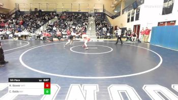 145 lbs 5th Place - Riley Bower, Williamsport vs Chance Babb, Boyertown