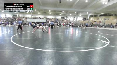 105 lbs Champ. Round 1 - Weston Kirkpatrick, Minion Training Center vs Barrett Buchanan, Wave Wrestling Club