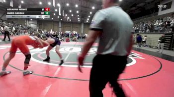 144C Quarterfinal - James Nadeau, Christian Brothers College vs Abraham Menke, North Point