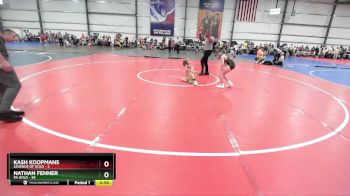 84 lbs Rd# 2 10:30am Friday - Nathan Fenner, PA Gold vs Kash Koopmans, Legends Of Gold