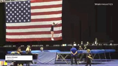 Avery Houser - Individual Trampoline, Flights Cool - 2021 USA Gymnastics Championships