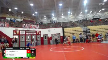 165 lbs Quarterfinal - Griffin Sanders, Unattached vs Warren Pollard, NV