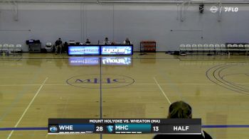 Replay: Wheaton (MA) vs Mount Holyoke | Jan 22 @ 7 PM