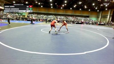 144 lbs Round Of 64 - Avery Jones, Oakdale vs Teegan Anderson, Juab