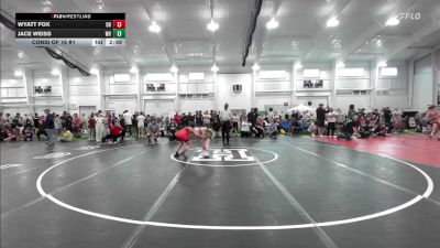 S-90 lbs Consi Of 16 #1 - Wyatt Fox, OH vs Jace Weiss, WV