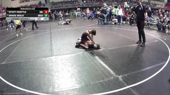 90 lbs Champ. Round 2 - Wyatt Hueftle, Cozad Wrestling Club vs Drake Neilly, Rocket Wrestling Club / RWC