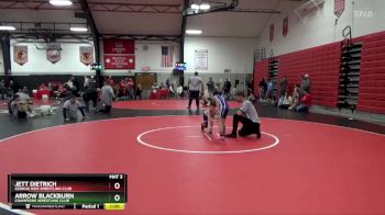 Quarterfinal - Jett Dietrich, Keokuk Kids Wrestling Club vs Arrow Blackburn, Champions Wrestling Club