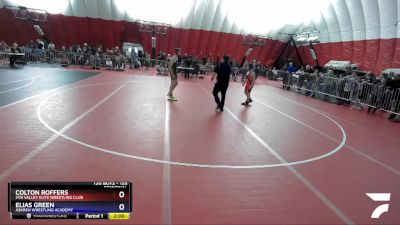 135 lbs Semifinal - Colton Roffers, Fox Valley Elite Wrestling Club vs Elias Green, Askren Wrestling Academy