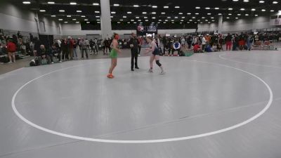 155 lbs Cons. Sub-quarters - Abby Keating, Greater Heights Wrestling vs Allison Garbacz, New Wave Wrestling Club