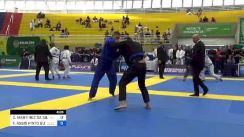 CLAYTON MARTINEZ DA SILVA vs FRANCISCO ASSIS PINTO GUERRA 2023 Brasileiro Jiu-Jitsu IBJJF