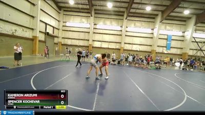 170 lbs 5th Place Match - Kameron Arizumi, Hawaii vs Spencer Kochevar, Utah