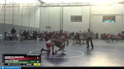 197 lbs 7th Place Match - Jhordyn Innocent, Oneonta State vs Keevon Berry, Centenary University (New Jersey)