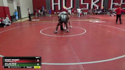 175 lbs Quarters & Wb (16 Team) - Wyatt Massey, Thompson HS vs Kylan Pace, Smiths Station Hs