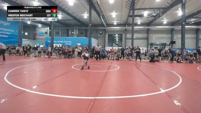 70 lbs Round Of 16 - Camren Yantz, Duncannon vs Weston Reichart, Littlestown
