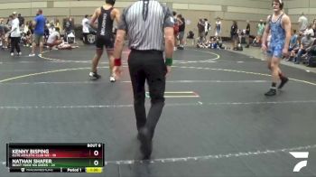 180 lbs Semis & 1st Wrestleback (8 Team) - Kenny Bisping, Elite Athletic Club WE vs Nathan Shafer, Beast Mode WA Green