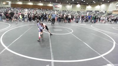 70 lbs Consi Of 8 #1 - Javier Castillo III, Crusader Wrestling vs Mason Anderson, Gold Rush Wrestling