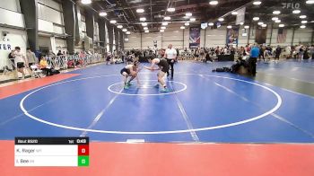 145 lbs Consi Of 32 #1 - Keegan Rager, WY vs Ian Bee, OH