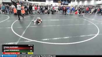 83 lbs Champ. Round 1 - Ryker Moskiewicz, WI vs Ethan Humphrey, IA