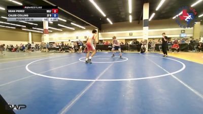 175 lbs Round Of 16 - Sean Perez, Wolf Pack Wrestling TX vs Caleb Collins, 3F Wrestling