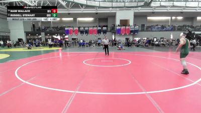 165 lbs Consi Of 8 #1 - Naim Wallace, Norwich Free Academy vs Russell Stewart, Griswold/Wheeler