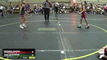 75 lbs Round 1 (6 Team) - Dominick Jackson, The Funky Singlets vs Gage Richardson, Team Gotcha