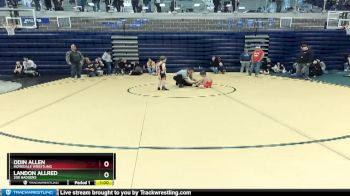 60/65 Round 2 - Landon Allred, 208 Badgers vs Odin Allen, Homedale Wrestling