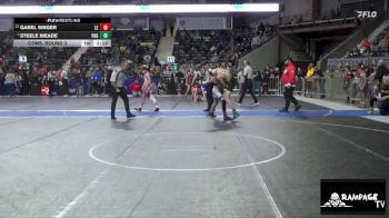 130 lbs Cons. Round 3 - Steele Meade, Paola vs Gabel Singer, Lawrence Elite
