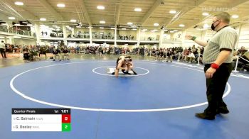 152 lbs Quarterfinal - Christian Balmain, Taunton vs Greg Deeley, Wayland