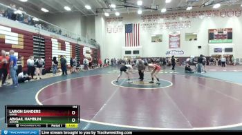 114 lbs Cons. Round 1 - Abigail Hamblin, Jerome vs Larkin Sanders, Union