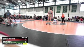 183-199 lbs Quarterfinal - Carson Osborne, PSF vs Gavin Blake, Wilson Central High School