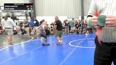 68 lbs Rr Rnd 1 - Colin Garis, M2 Training Center - K8 vs Jovani Lamothe, Mat Demon - K8