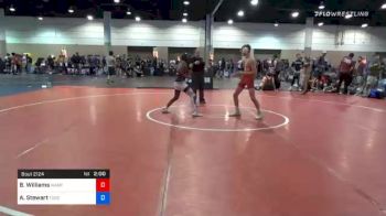 114 kg Final - Bradley Williams, Warrior Wrestling Club vs Aaron Stewart, Toss Em Up Wrestling Academy