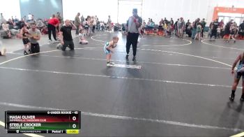 45 lbs Semifinal - Steele Crocker, Crocker Wrestling vs Masai Oliver, Summerville Takedown Club