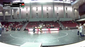 144 lbs Semifinal - Ty Asprey, Joliff vs Taylan Tyree, Lexington Wrestling Club