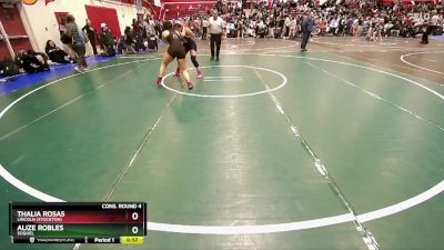 135 lbs Cons. Round 4 - Alize Robles, Soquel vs Thalia Rosas, Lincoln (Stockton)