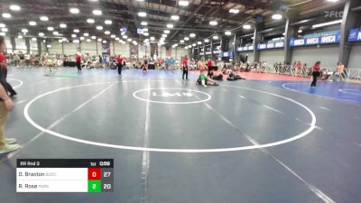 182 lbs Rr Rnd 3 - Damien Braxton, Buccaneers WC 2 vs Robert Rose, Pursuit Wrestling Academy - White