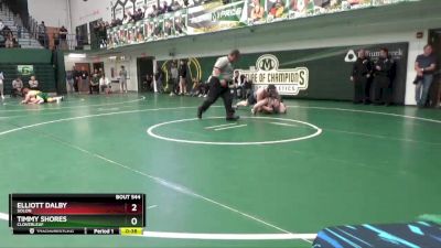 285 lbs Cons. Round 4 - Elliott Dalby, Solon vs Timmy Shores, Cloverleaf