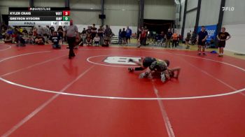 105 lbs Final - Kyler Craig, Worthington vs Greyson Hydorn, Hampstead