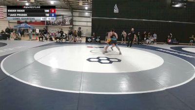 77 kg Cons. Quarters - Ender Rider, Tiger Den Wrestling Club vs Jake Prudek, Tiger Wrestling Club
