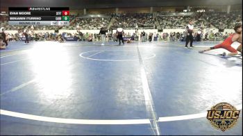 155 lbs Round Of 32 - Evan Moore, Standfast vs Benjamin Iturrino, Carrollton Thunder Wrestling Club