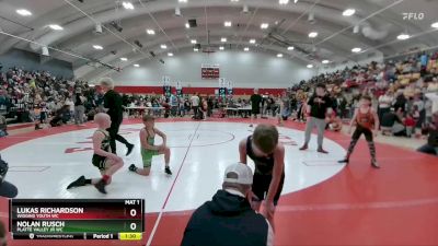 65-71 lbs Round 1 - Lukas Richardson, Wiggins Youth WC vs Nolan Rusch, Platte Valley Jr WC